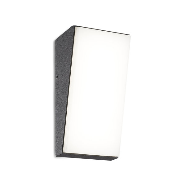 Mantra Fusion Integrated LED Frosted Glass Outdoor Flush Mount